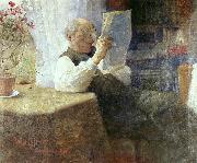 bruno liljefors Portrait of the artist's father painting